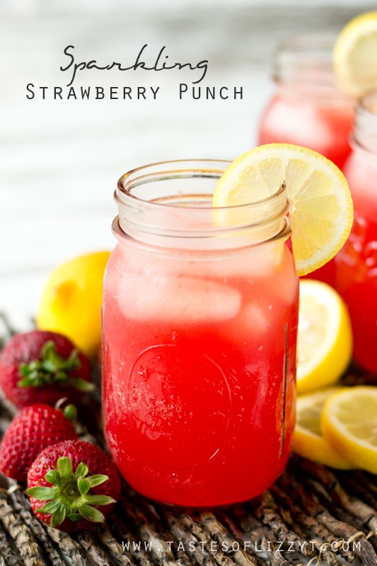 SPARKLING STRAWBERRY PUNCH