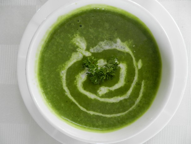 Healthy Green Garden Soup