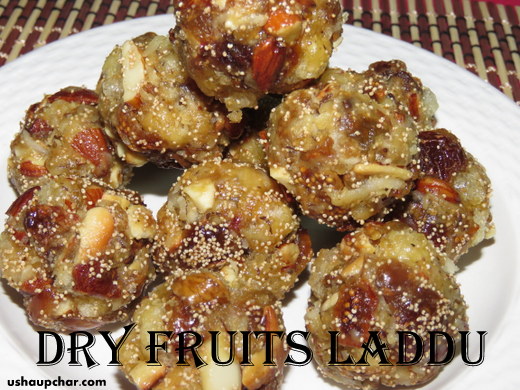 Dry fruit laddu