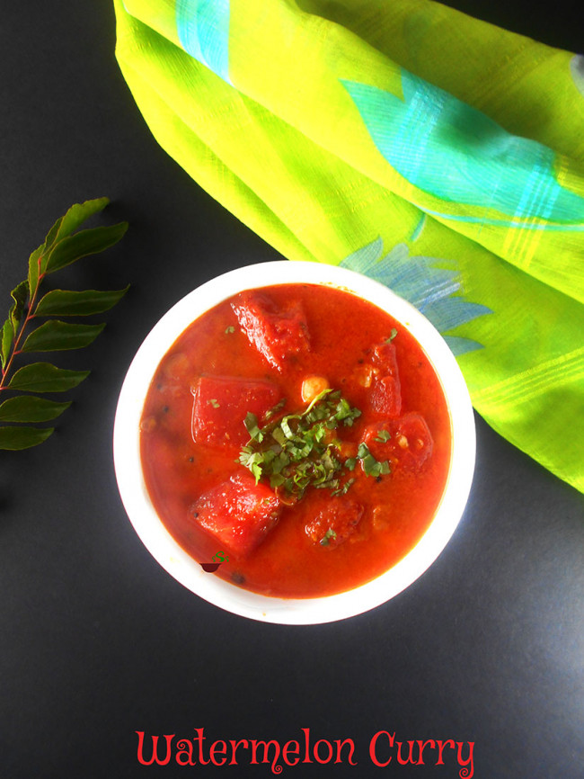 Watermelon Curry (Rajasthani Style)