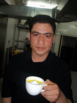 Lemongrass Cappuccino soup