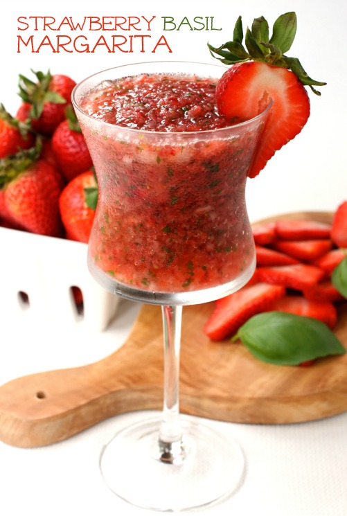 strawberry basil margarita