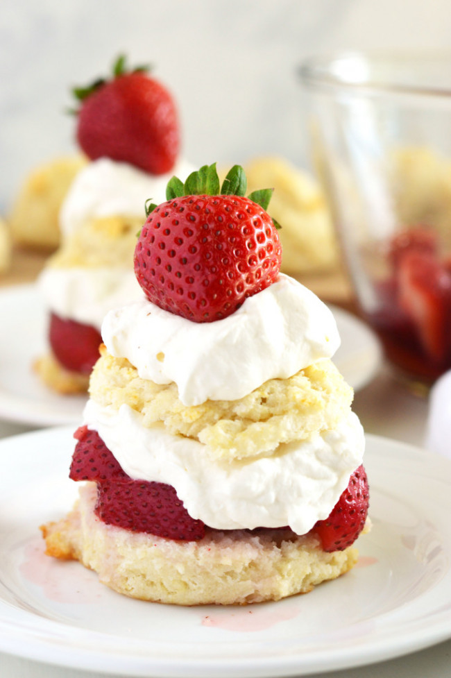 gluten free strawberry shortcake