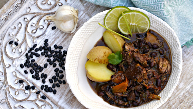 Beef and Black Bean Ragout