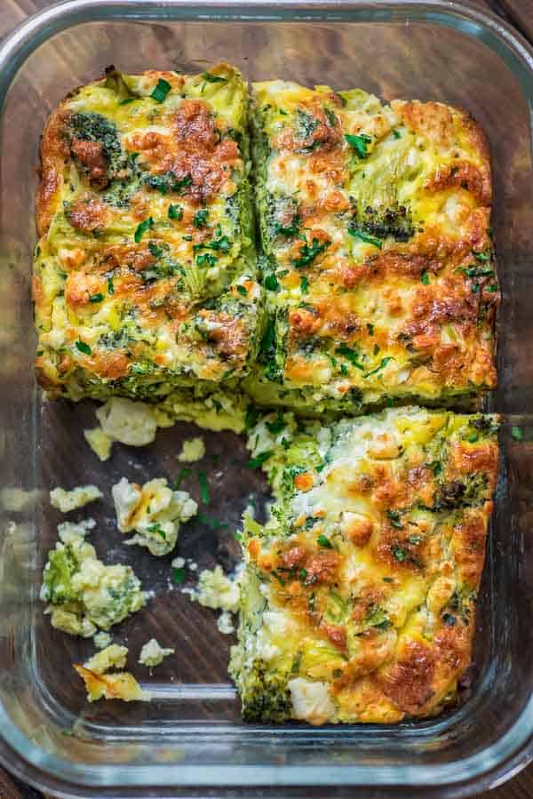 Breakfast Broccoli Bake