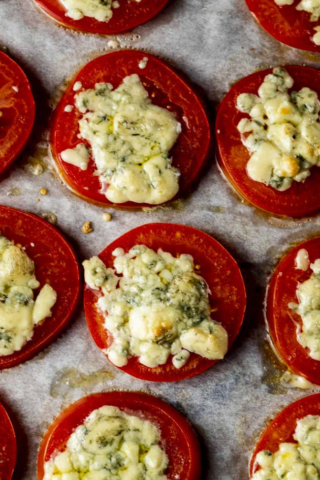 5 Minute Broiled Tomatoes