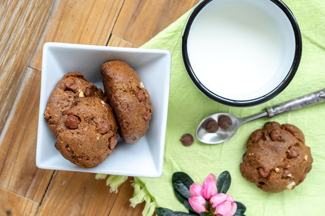 Gluten-free Buckwheat Chocolate Chip Cookies