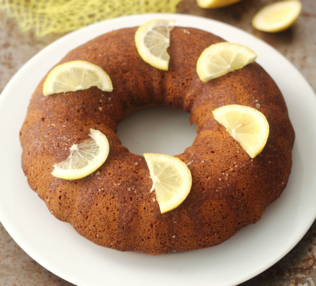 Merry Tummy: Lemon Bundt Cake