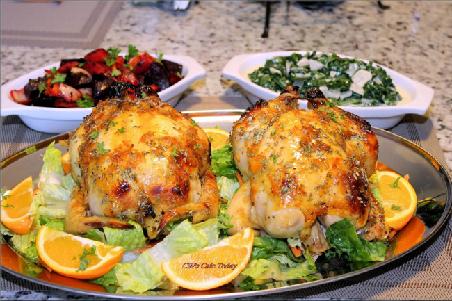 Cooking Smart for a Healthy Heart - Orange Glazed Cornish Hens