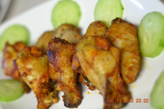Baked Hot Chicken Wings