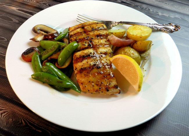 Grilled Cajun Red Snapper