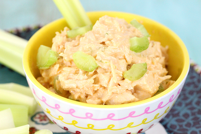 You Won't Believe How Easy this Buffalo Chicken Salad is to Make