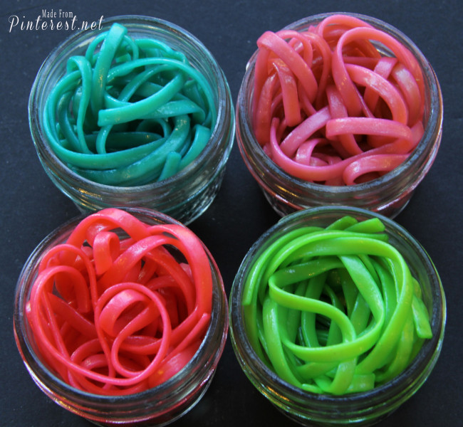 homemade colored pasta