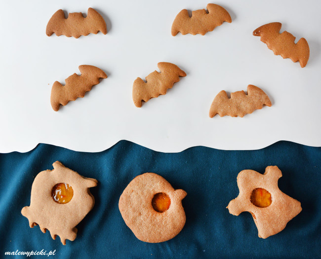 Chocolate Cookies With Orange Jam