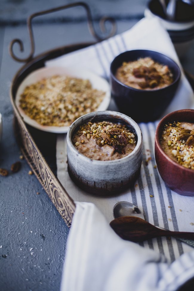 Dates And Oats Pudding