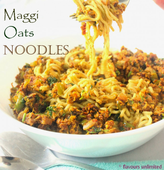 Maggi Oats Noodles  We all love our 2 minutes noodles
