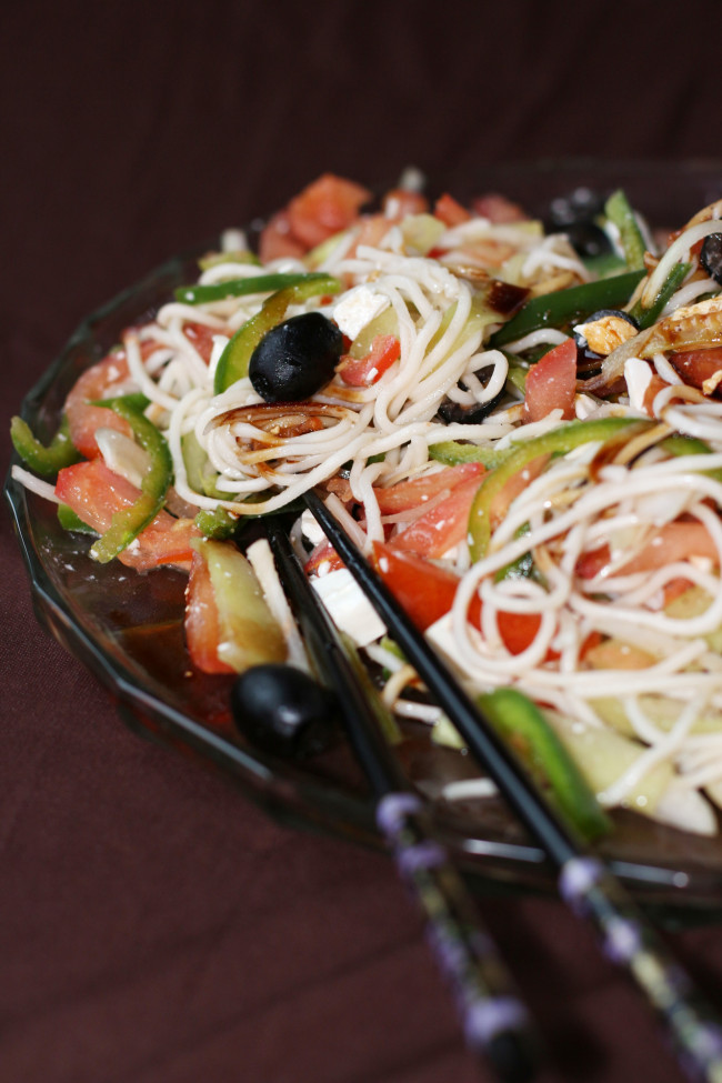 Greek Salad Asian style