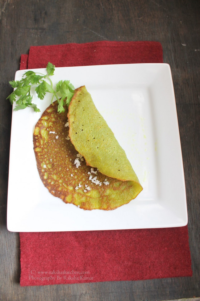 dill leaves pancake | shepeche polle