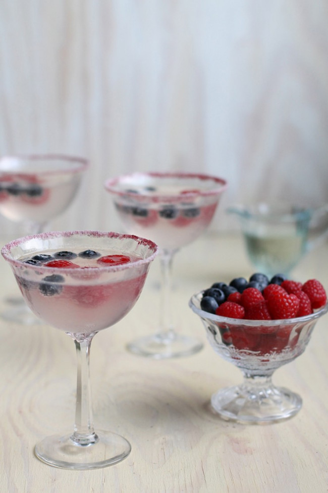 Red White And Berry Cocktail