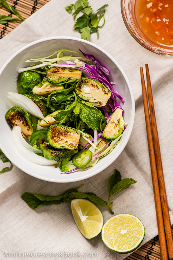 Thai Brussels Sprouts Salad