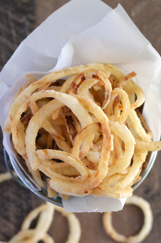 fried onion straws