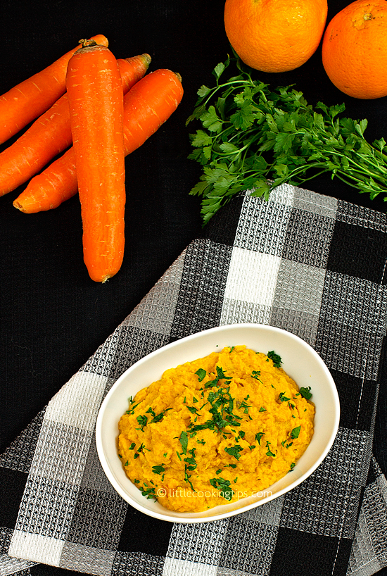Delicious Mashed Carrots Side