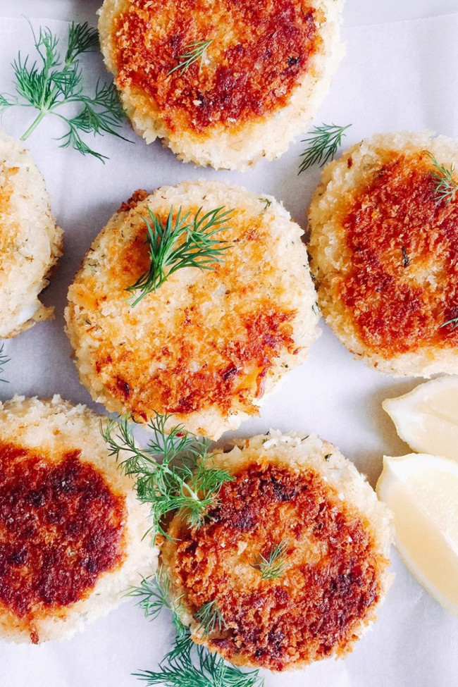 Fish Cakes with Potato and Dill 