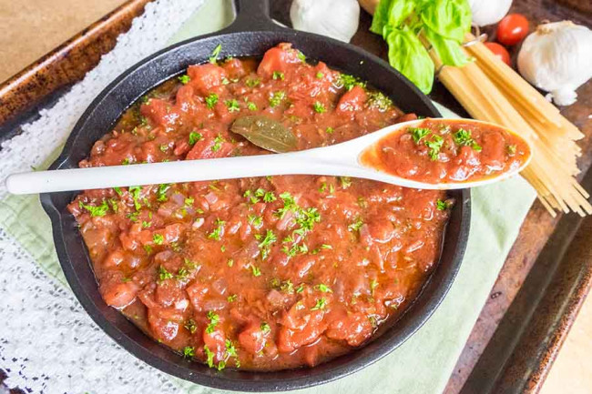 Fresh Tomato Marinara Sauce