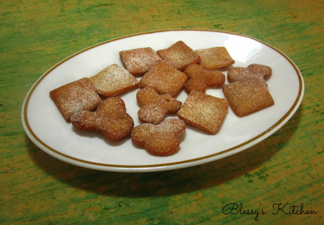 Fried Cookies/ Biscuits/ Cut out cookies