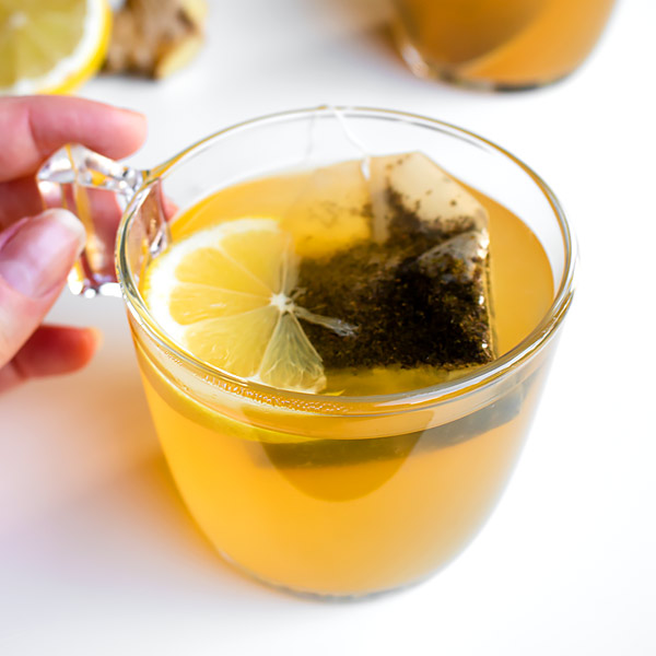 Ginger Lemon Honey Tea