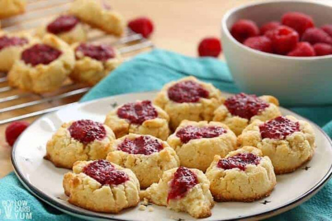 Gluten Free Thumbprint Cookies Recipe with Jam