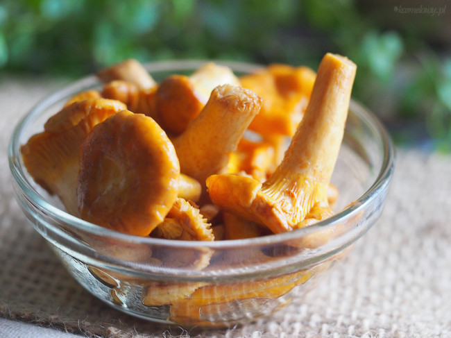 How to clean chanterelles