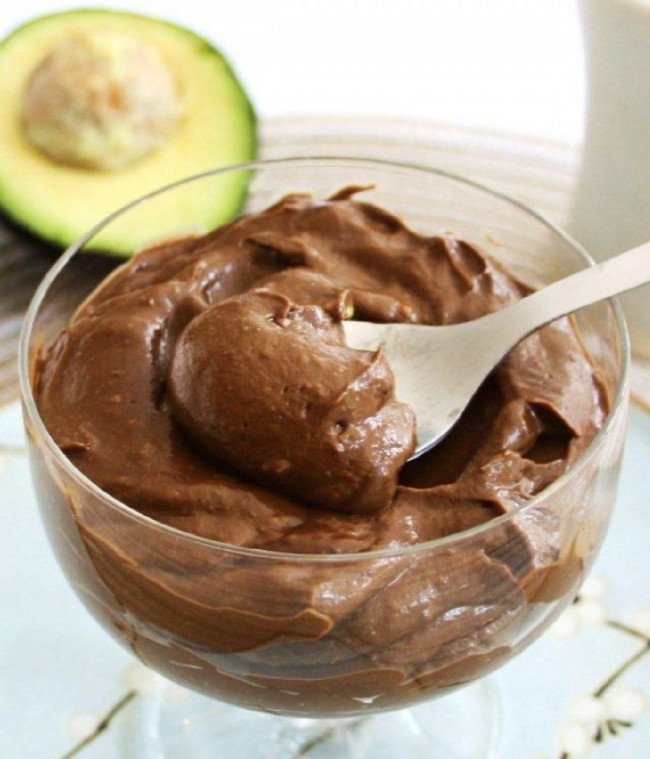 Easy Keto Chocolate Avocado Pudding Recipe