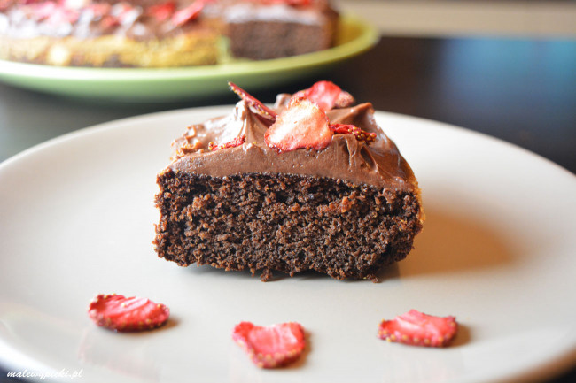 Delicious Gluten-free Cake With Coconut Flour And Cocoa.