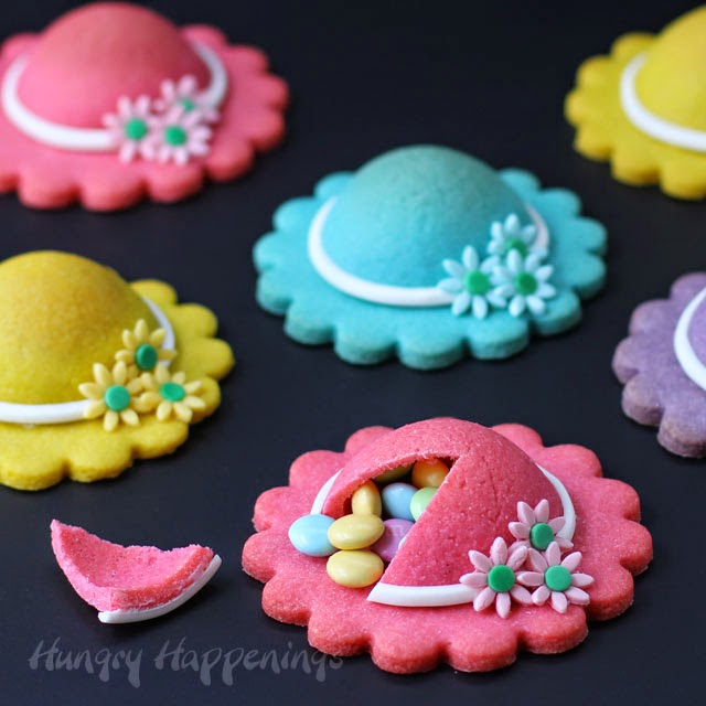 Ladies’ Hat Piñata Cookies