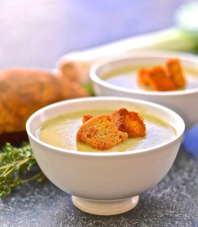 Creamy Leek & Potato Soup