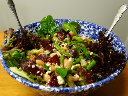 Lunchbox Love: Springtime Beetroot, Asparagus and Feta Salad