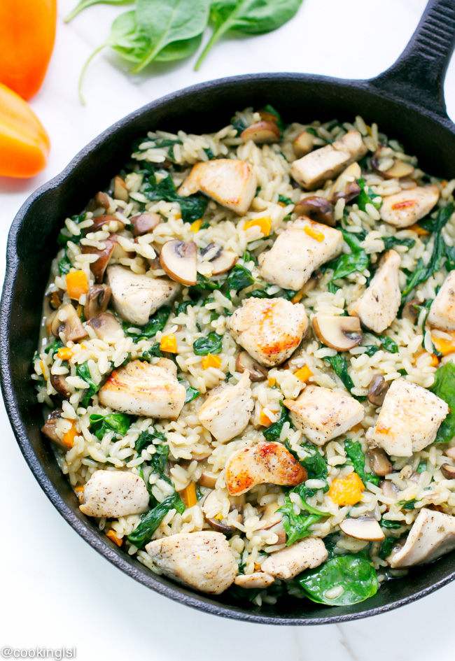 One-Pan Chicken And Rice