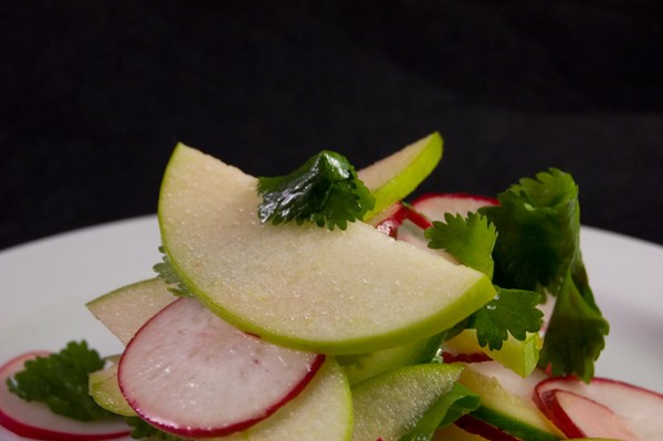 Radish and Apple Salad. - pikelet & pie