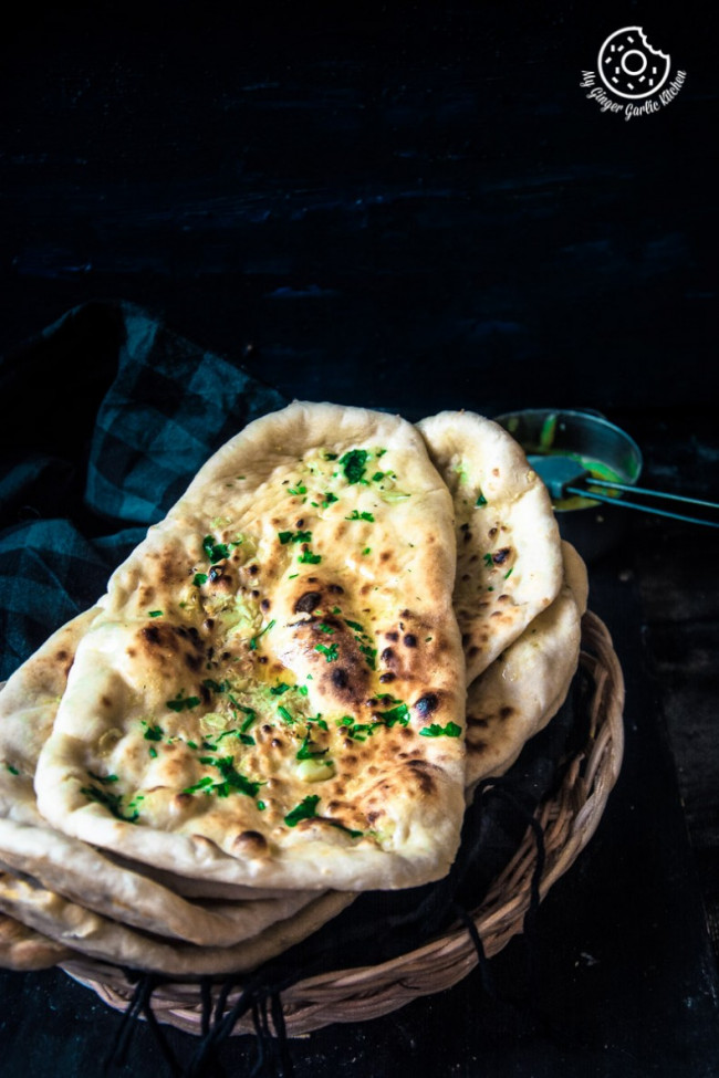 Restaurant Style Indian Garlic Naan - 3 Ways