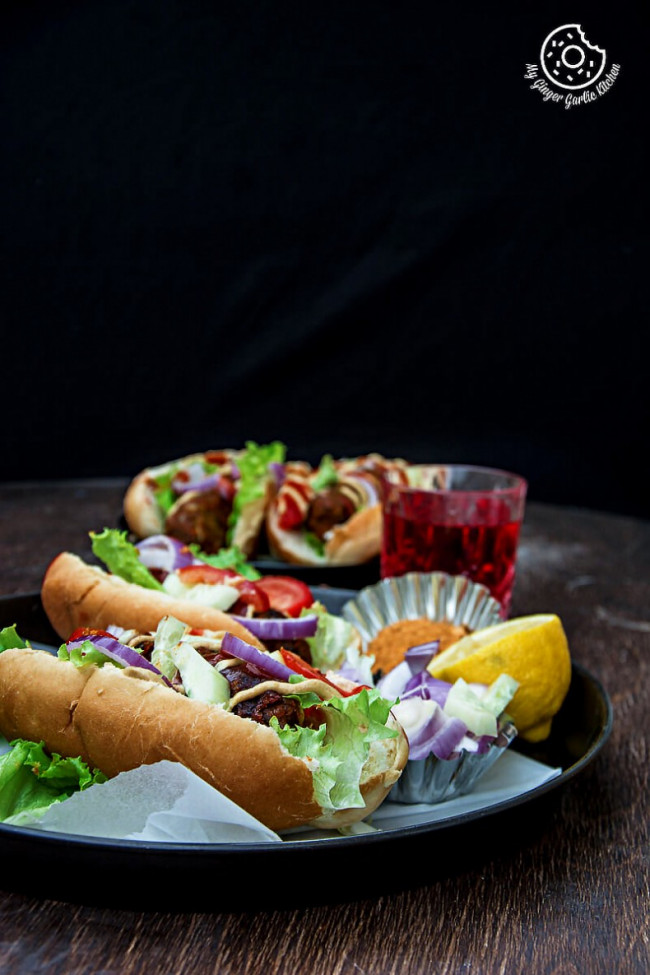 Sweet Potato Cabbage Hot Dogs