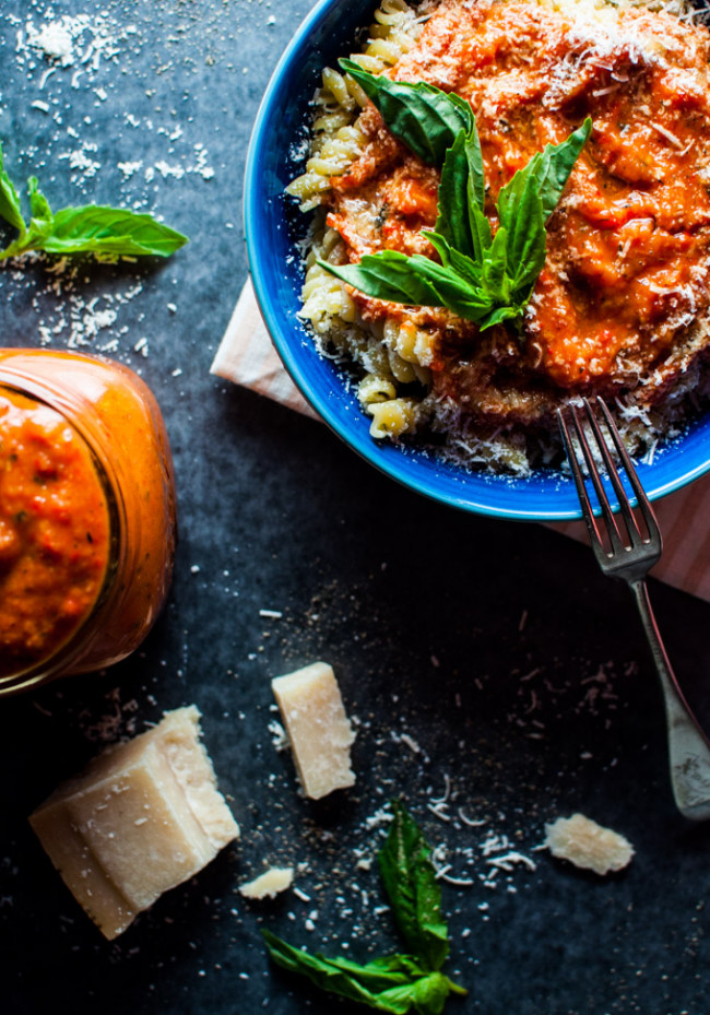 Roasted Tomato and Red Pepper Sauce