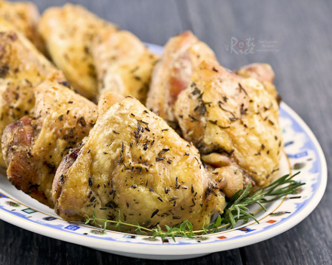 Rosemary Thyme Baked Chicken