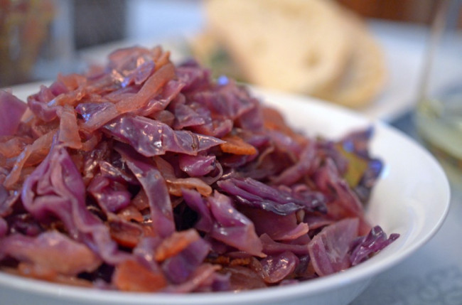 Savory Cabbage with Onion and Bacon - Platter Talk