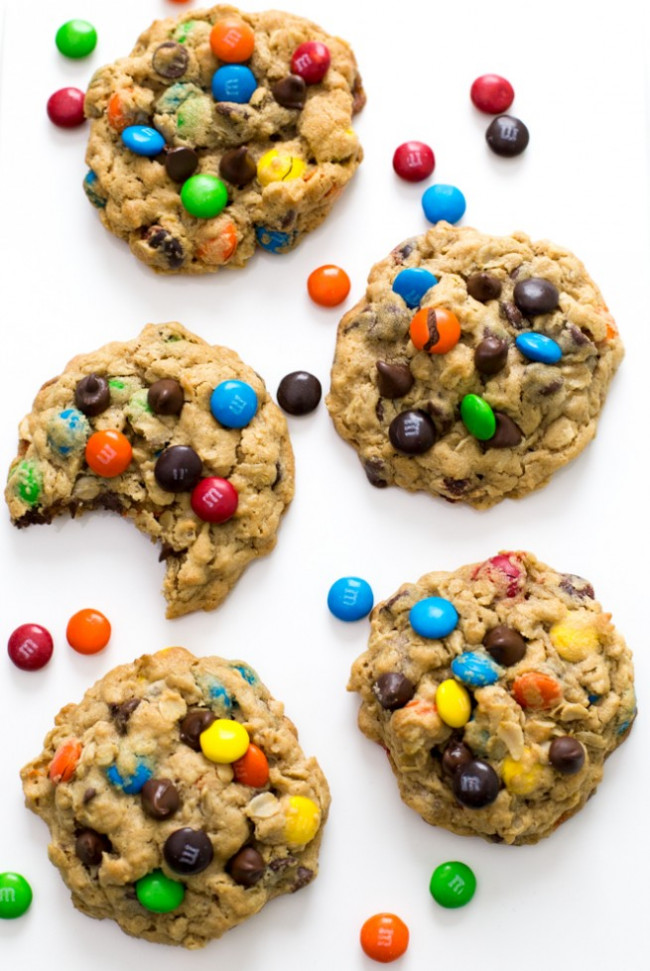 Monster M & M Cookies