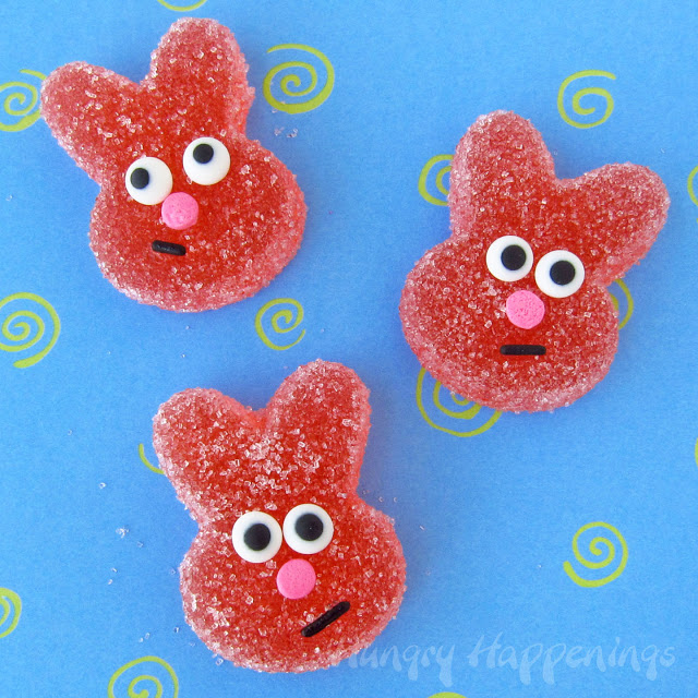 Fill your Easter Baskets with Homemade Sour Gummy Bunnies