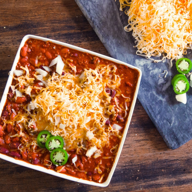 Spicy Crock Pot Chili - Dad With A Pan