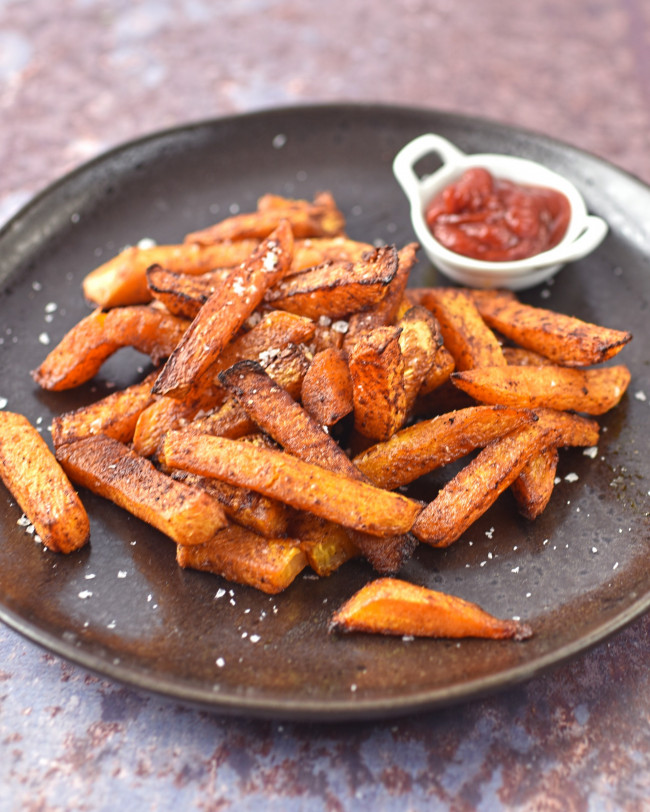 spicy swede oven fries