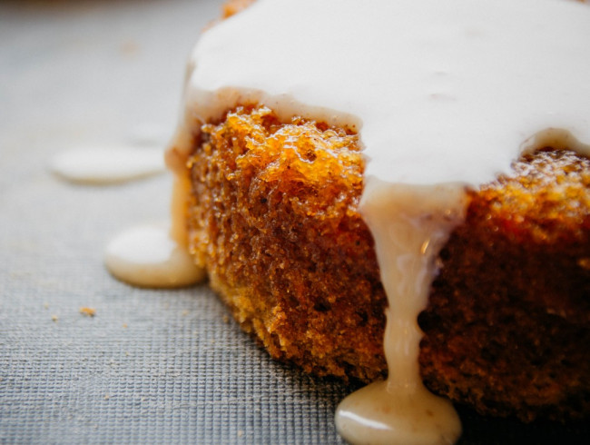 Tres leches carrot cake