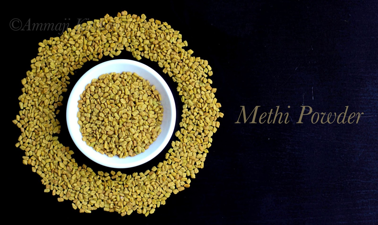 Methi Powder | Menthi Podi | How to Make Methi Powder | Indian Food Recipes | Ammaji Kitchen